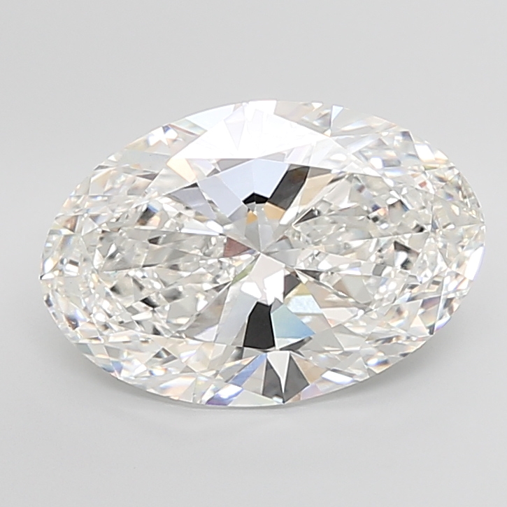 Actual 10.04 carat Vivid Pink Oval lab-grown diamond