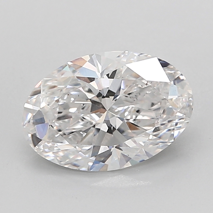 2.02 ct. oval Lab Grown Diamond front image
