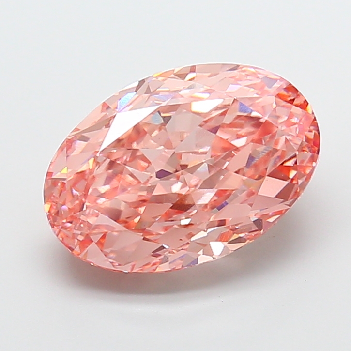 8.29 ct Oval Lab-Grown Diamond