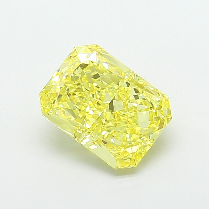 4.50 ct Radiant lab grown diamond Yellow VS1