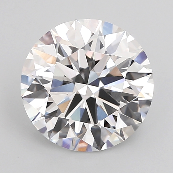 3.99 ct Round lab grown diamond E VVS2