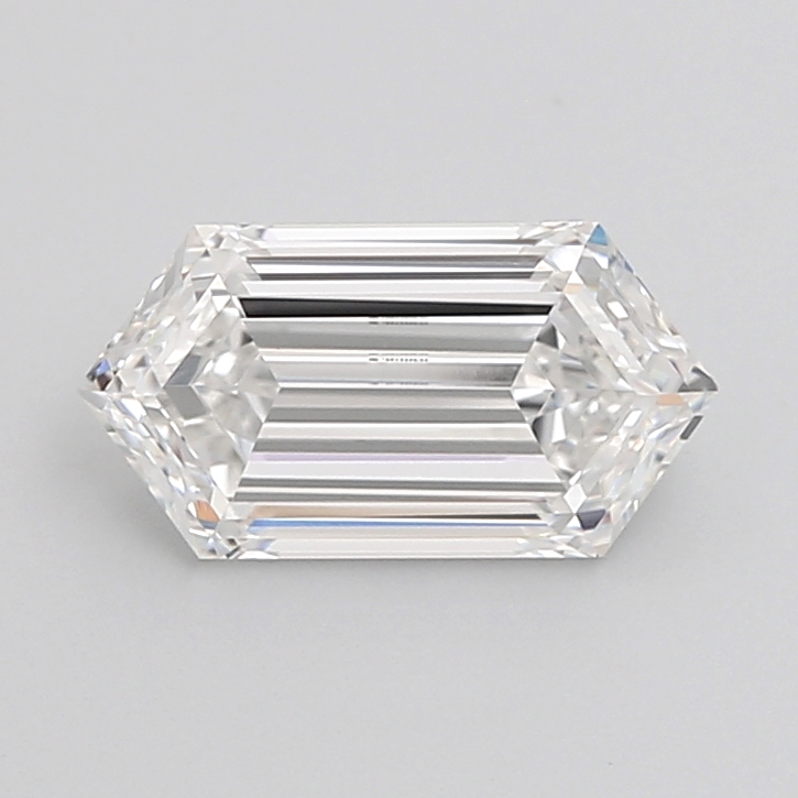 1.56 ct Hexagonal lab grown diamond E VVS2