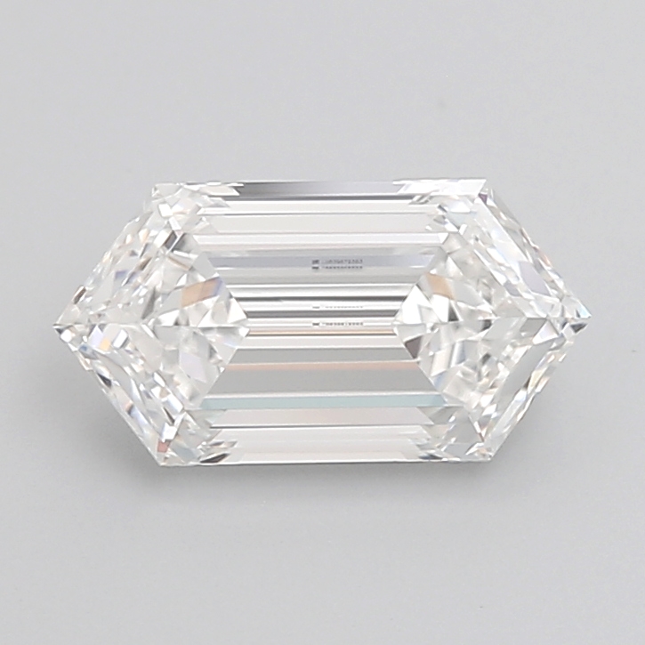 2.09 ct Hexagonal lab grown diamond E VVS2