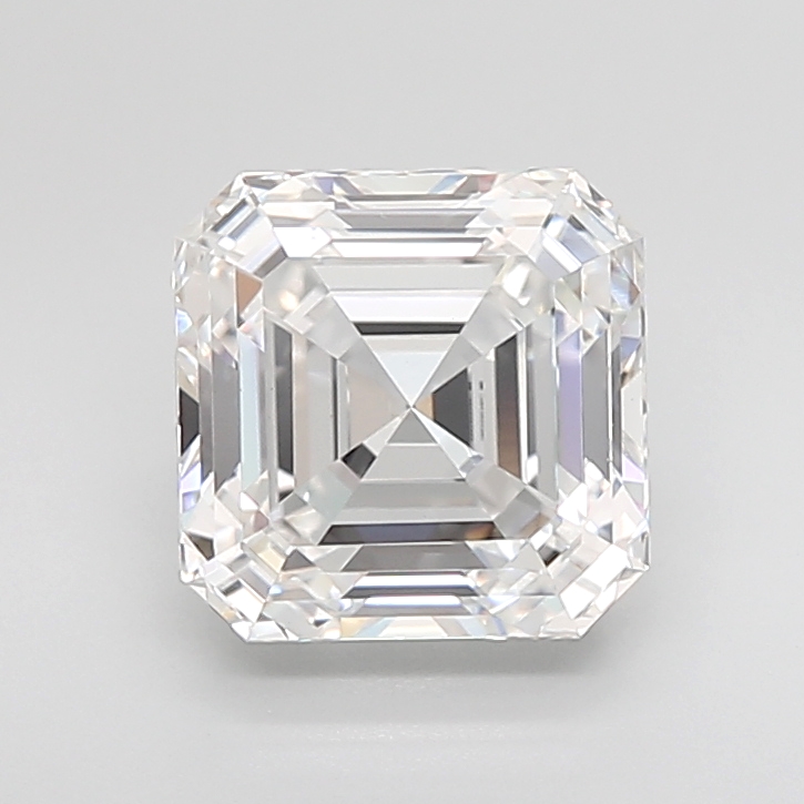 4.10 ct Asscher lab grown diamond D VS1