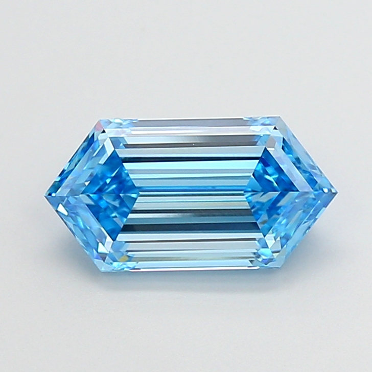 2.07 ct Hexagonal lab grown diamond  VVS2