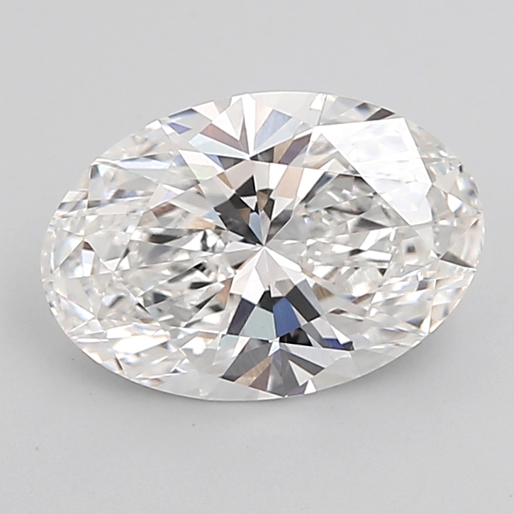 2.99 ct Oval lab grown diamond E VVS2
