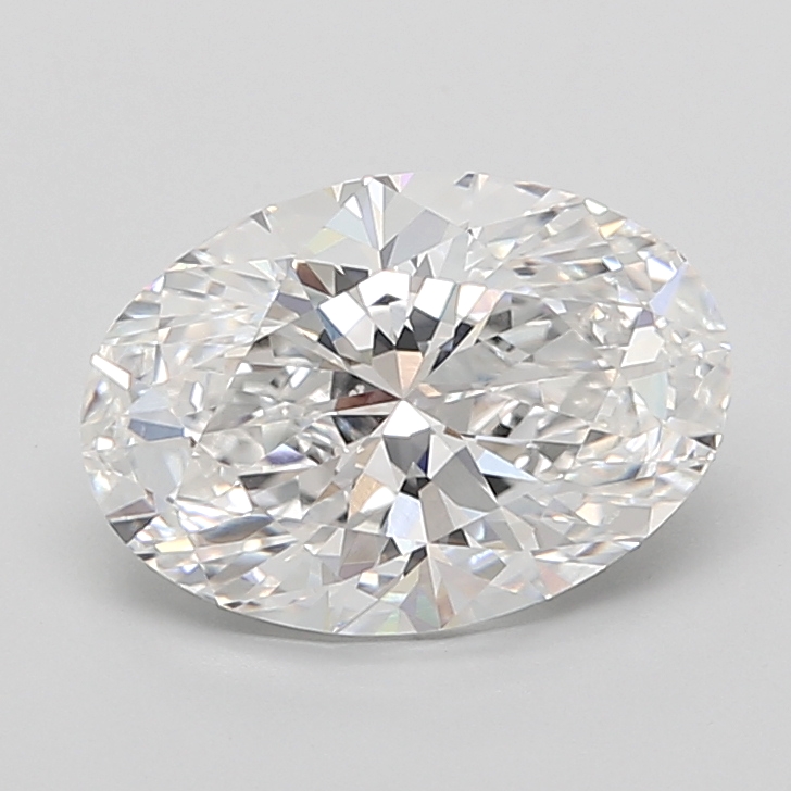 3.76 ct Oval lab grown diamond E VVS2