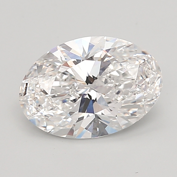4.96 ct Oval lab grown diamond E VVS2