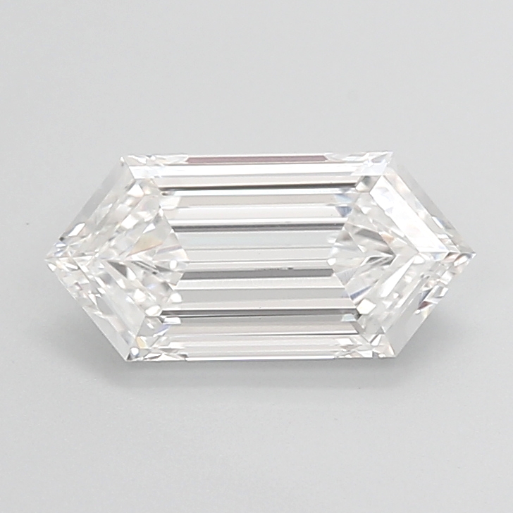 1.59 ct Hexagonal lab grown diamond E VVS2