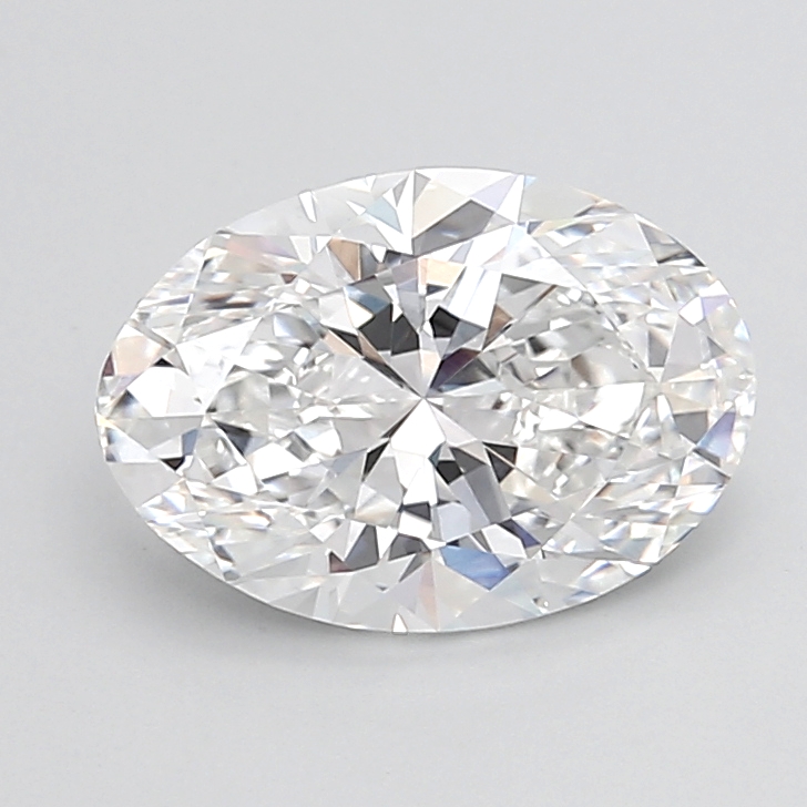 3.77 ct Oval lab grown diamond E VVS2