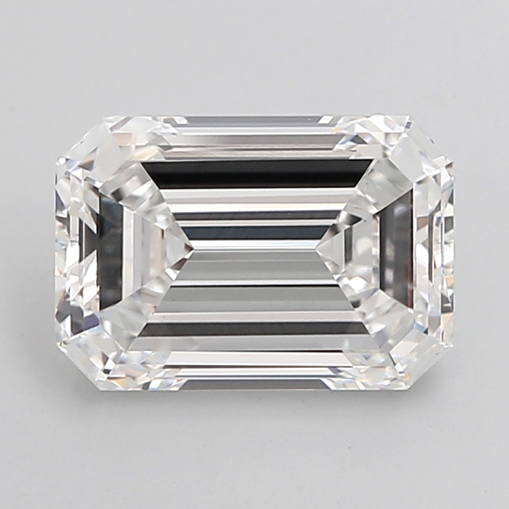3.90 ct Emerald lab grown diamond E VVS2