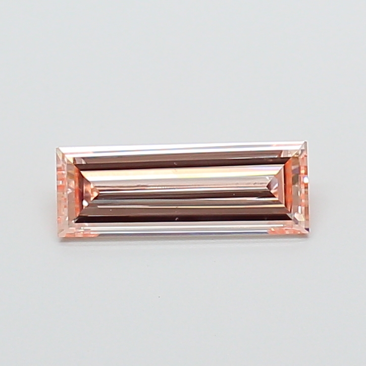 0.92 ct Baguette, Light Brown Pink VS2 IGI CVD