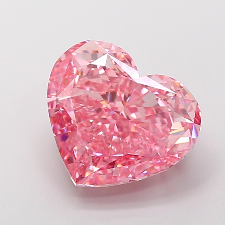 10.03 ct Heart Fancy Vivid Pink Lab-Grown Diamond