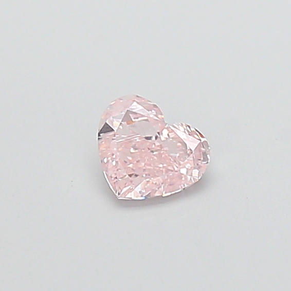 0.30 ct Heart, Fancy Intense Pink VS1 CVD