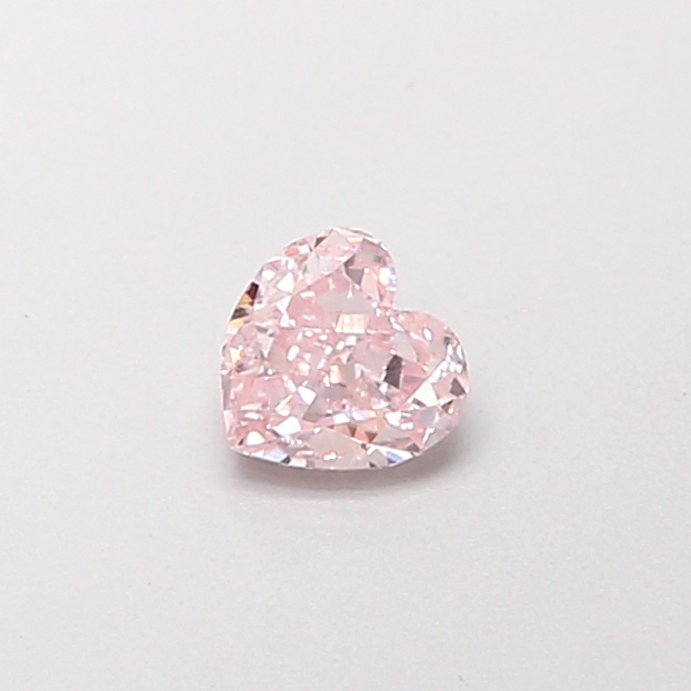 0.31 ct Heart, Fancy Intense Pink VS1 CVD