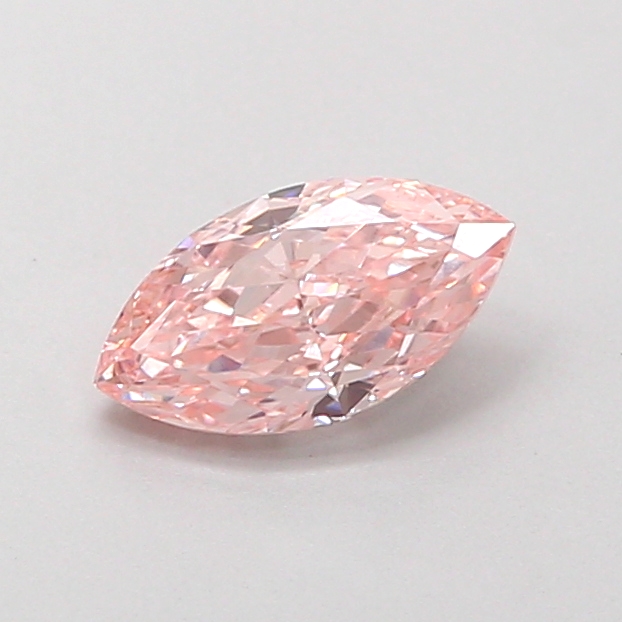 0.61 ct Marquise, Fancy Intense Pink VS1 CVD