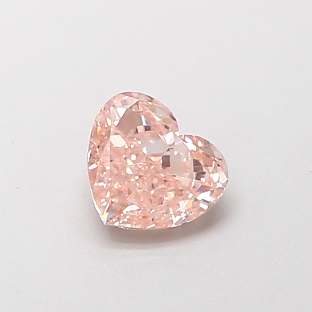 0.48 ct Heart, Fancy Intense Pink VS1 CVD