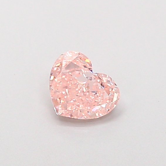 0.43 ct Heart, Fancy Intense Pink VS1 CVD
