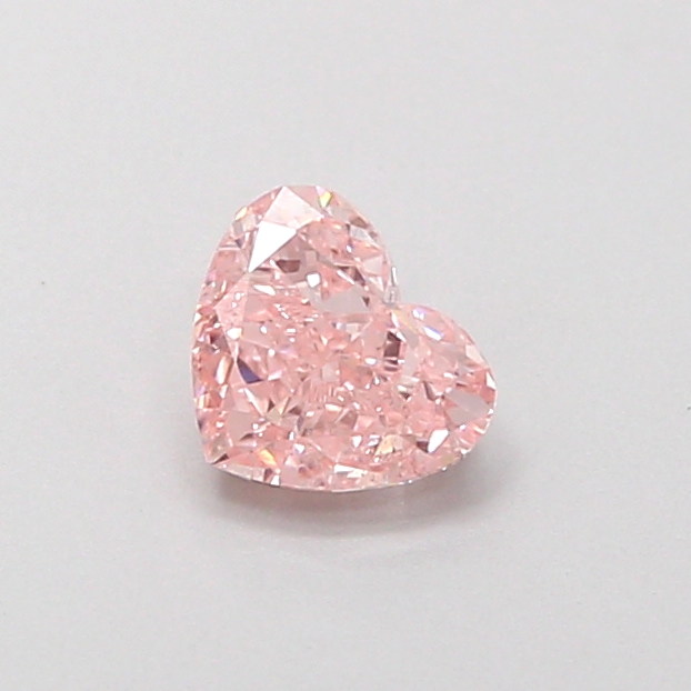0.47 ct Heart, Fancy Intense Pink VS1 CVD