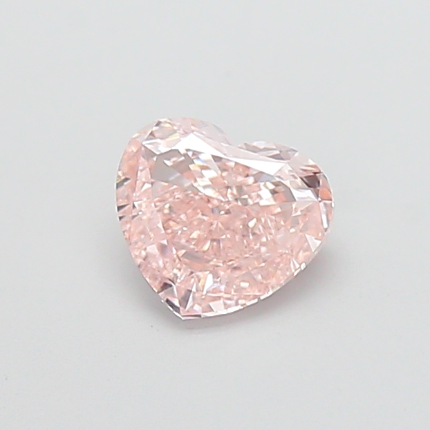 0.92 ct Heart, Fancy Intense Pink VS1 CVD