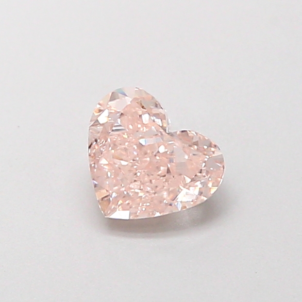 0.49 ct Heart, Fancy Intense Pink VS1 CVD