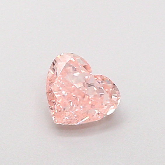 0.66 ct Heart, Fancy Intense Pink VS1 CVD