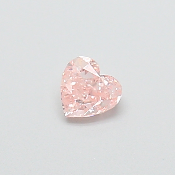 0.21 ct Heart, Fancy Intense Pink VS1 CVD