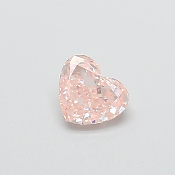 0.27 ct Heart, Fancy Intense Pink VS1 CVD