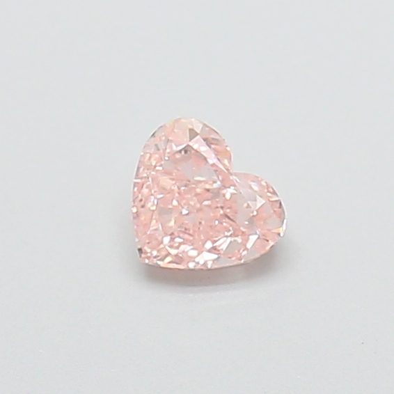 0.28 ct Heart, Fancy Intense Pink VS1 CVD