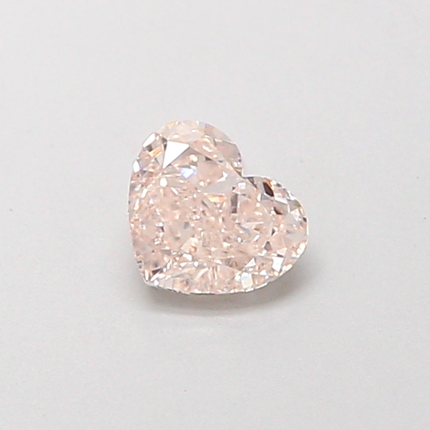 0.37 ct Heart, Fancy Intense Pink VS1 CVD
