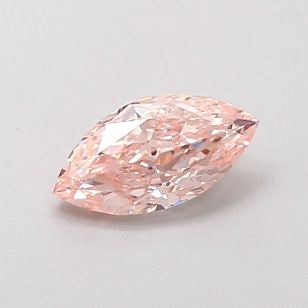 0.53 ct Marquise, Fancy Intense Pink VS1 CVD