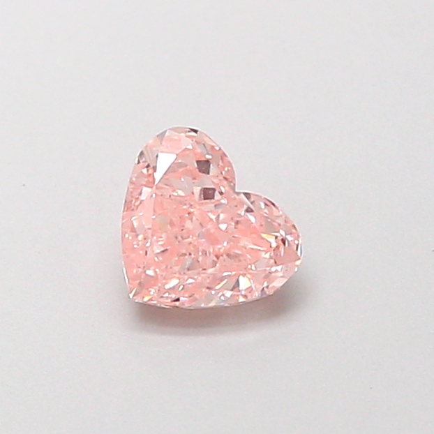 0.40 ct Heart, Fancy Intense Pink VS1 CVD