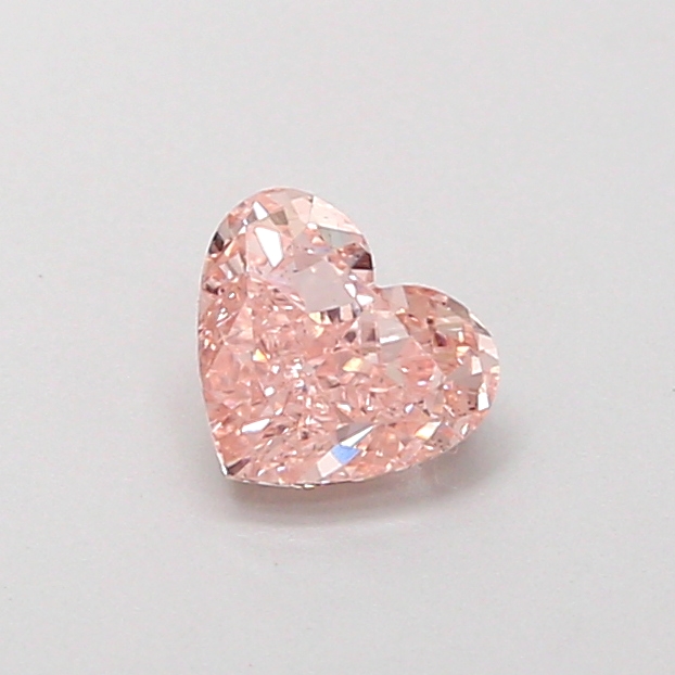0.47 ct Heart, Fancy Intense Pink VS1 CVD