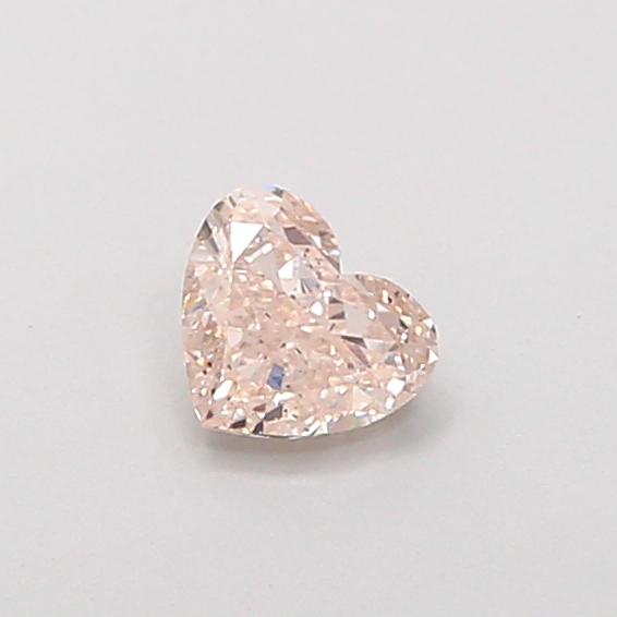 0.47 ct Heart, Fancy Intense Pink VS1 CVD