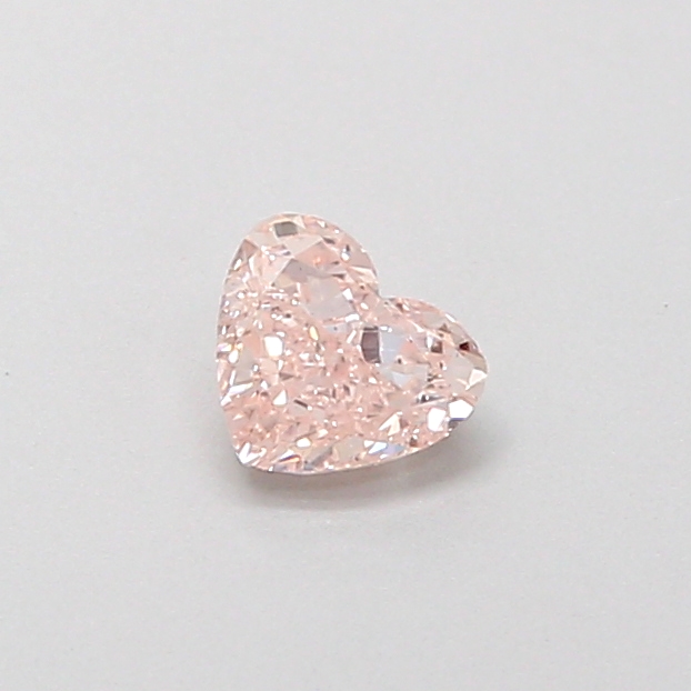 0.31 ct Heart, Fancy Intense Pink VS1 CVD