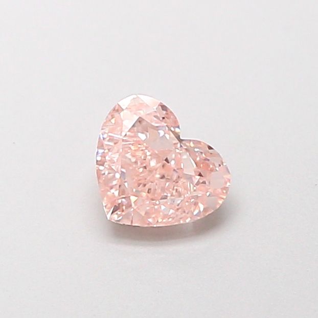 0.42 ct Heart, Fancy Intense Pink VS1 CVD