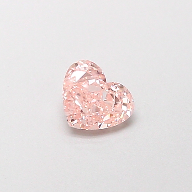 0.24 ct Heart, Fancy Intense Pink VS1 CVD