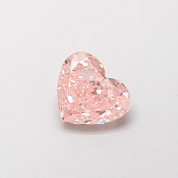 0.39 ct Heart, Fancy Intense Pink VS1 CVD