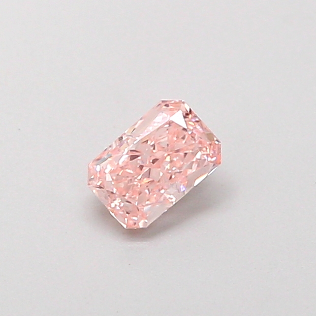 0.28 ct Radiant, Fancy Intense Pink VS1 CVD