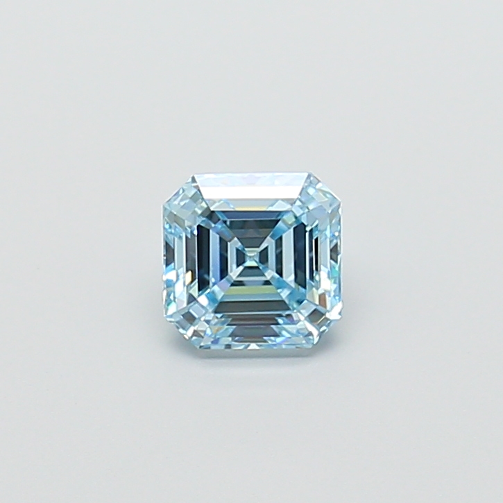 0.99 ct Asscher lab grown diamond Blue VS1