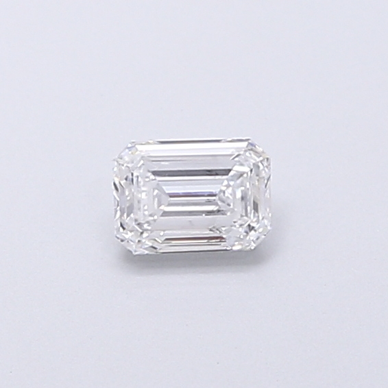 Actual 0.29 carat D Emerald lab-grown diamond